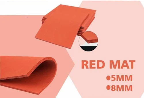 RED MOBILE PHONE REPAIRING MAT