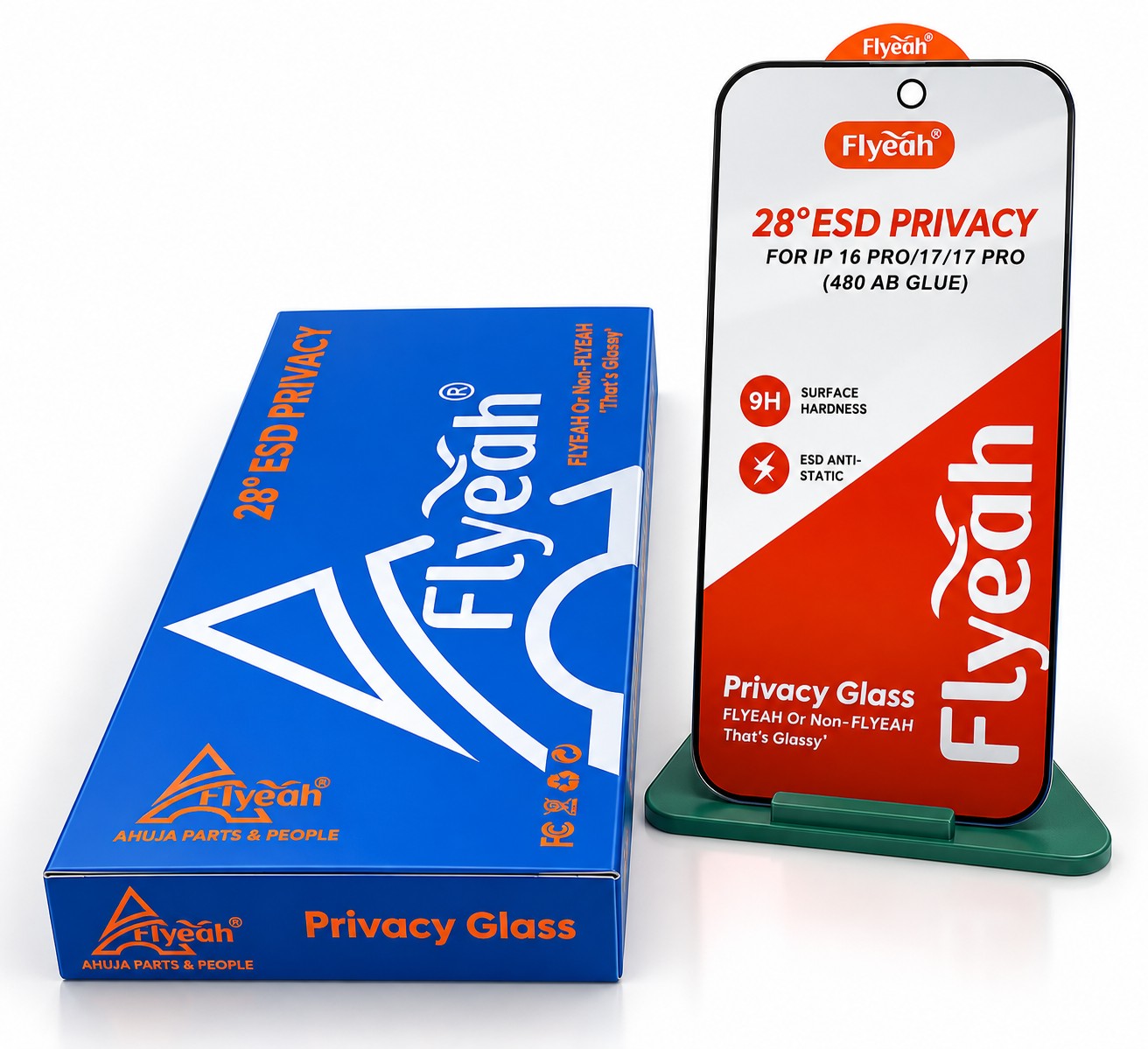 28° ESD PRIVACY TEMPERED GLASS