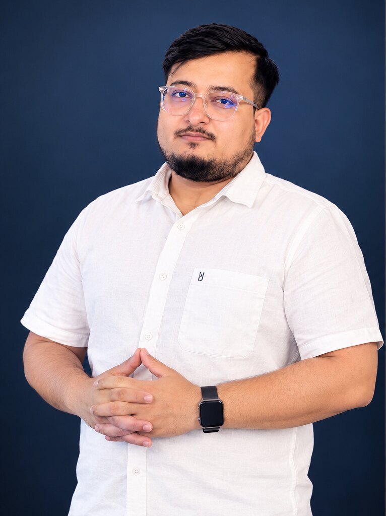 Portrait of Himanshu of HT Logic