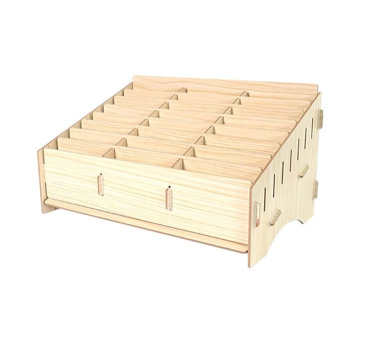 WOODEN STORAGE TRAY